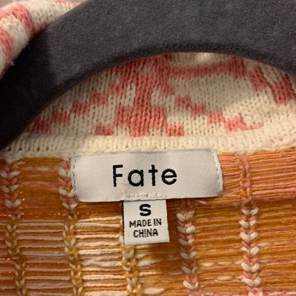 Fate Open Style Cardigan Size Small Pockets - Picture 4 of 7